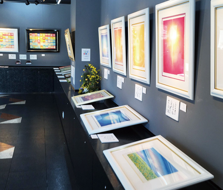 展覧会会場として